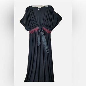 Soma robe black and red long size S